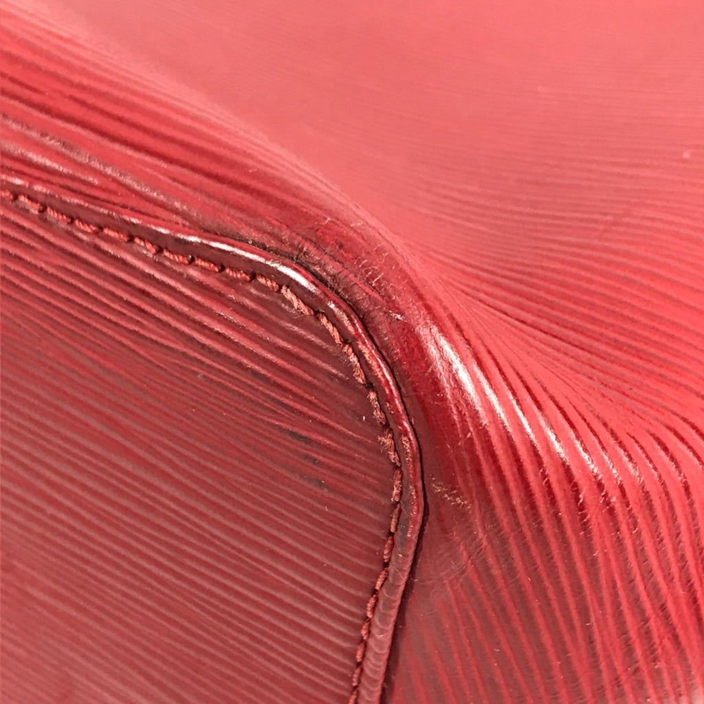 Louis Vuitton Red Color Epi Leather Shoulder Bag
