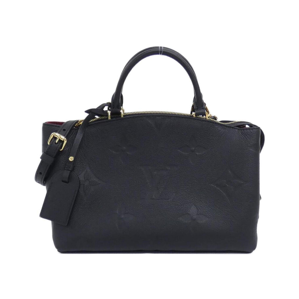 Louis Vuitton Black Leather Handbag