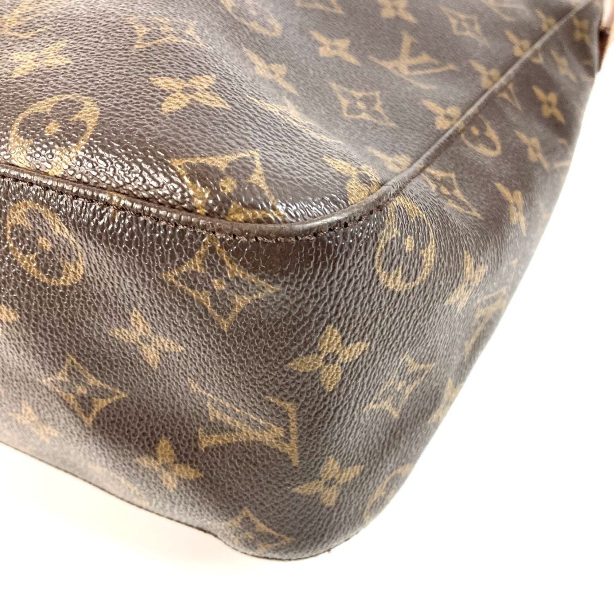 Louis Vuitton Brown Monogram Shoulder Bag