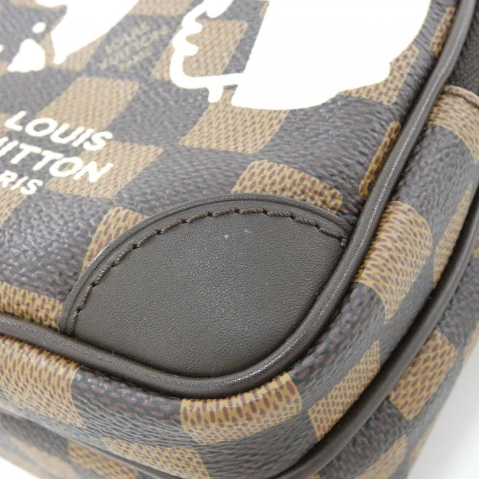 Louis Vuitton Ebene Coated Canvas Shoulder Bag