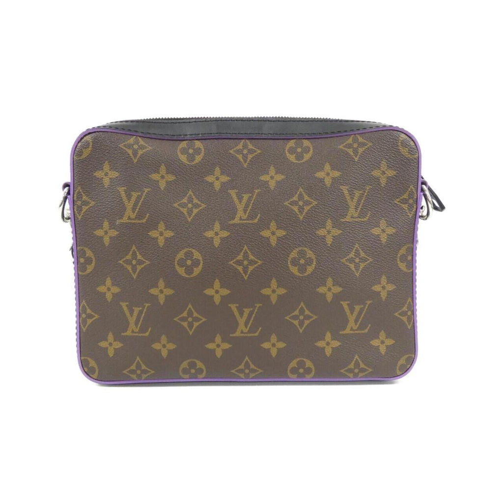 Louis Vuitton Marron Coated Canvas Pouch Shoulder Bag