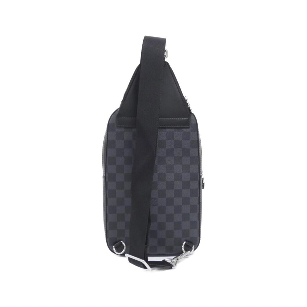 Louis Vuitton Graphite Coated Canvas Shoulder Bag
