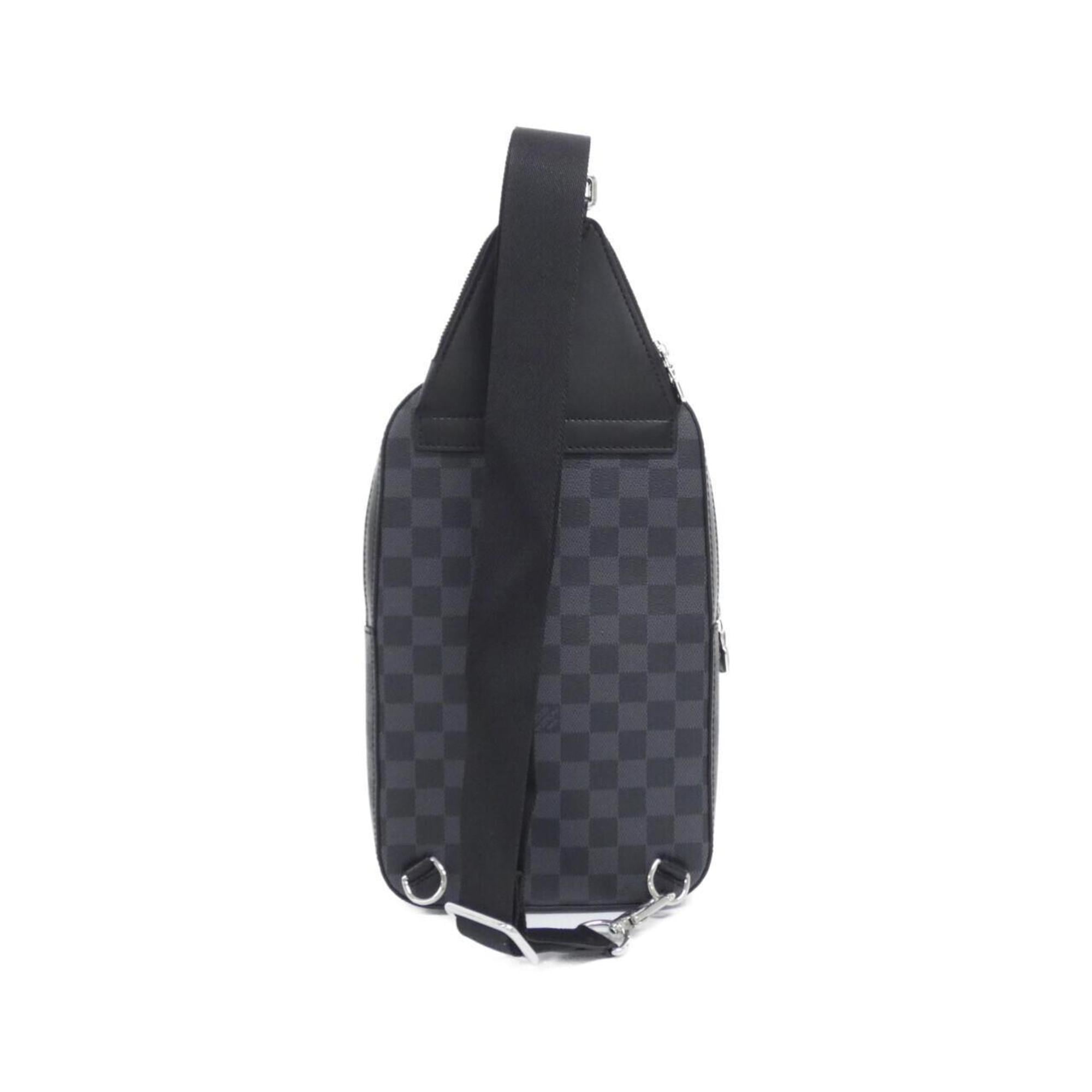 Louis Vuitton Graphite Coated Canvas Shoulder Bag
