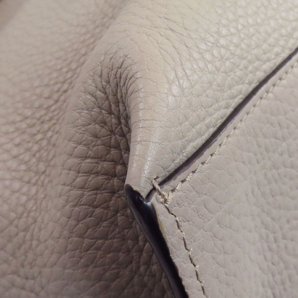 Gucci Gray Leather Handbag (Pre-Owned)