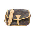 Louis Vuitton Marron Coated Canvas Shoulder Bag
