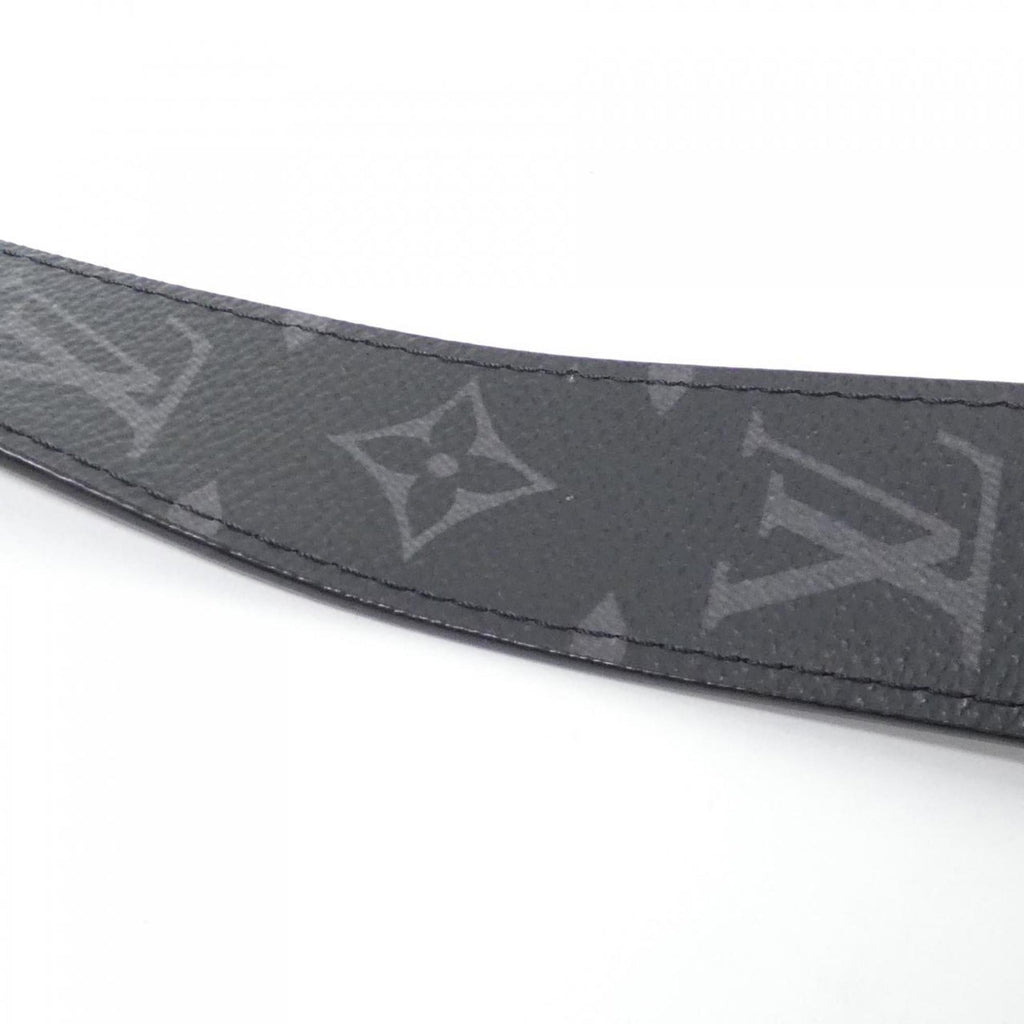 Louis Vuitton Taigarama Black Coated Canvas Leather Shoulder Bag