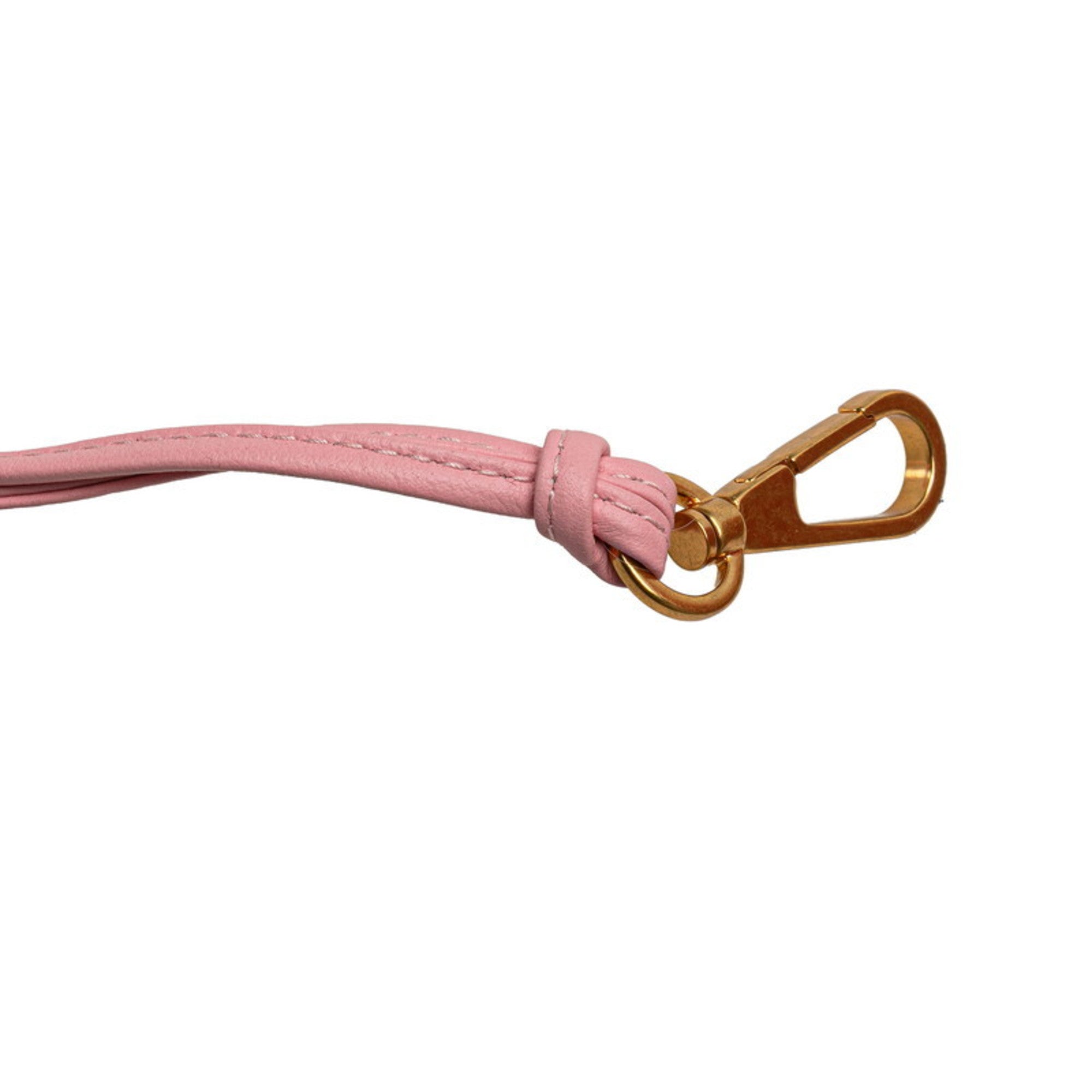 Bottega Veneta Pink Leather Handbag