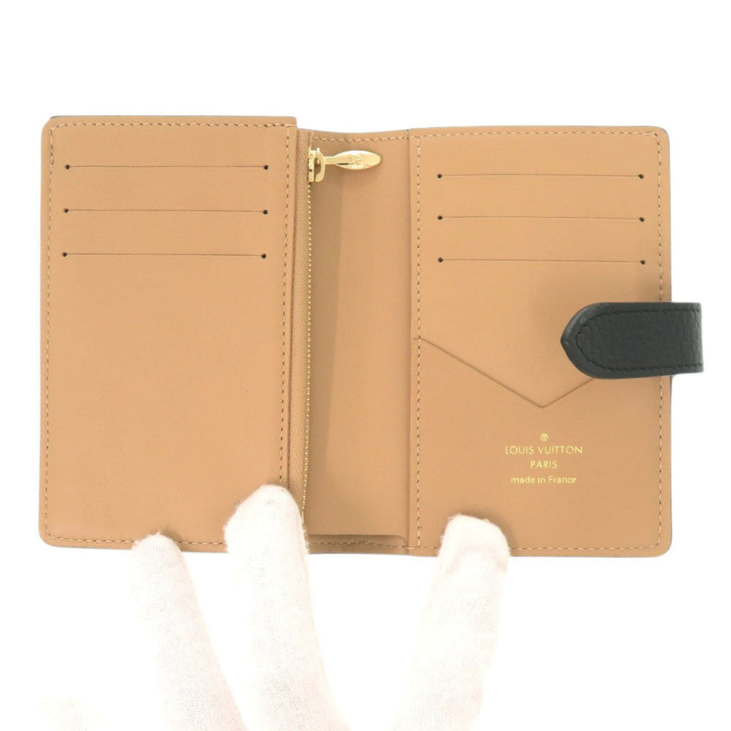 Louis Vuitton Noir Leather Wallet