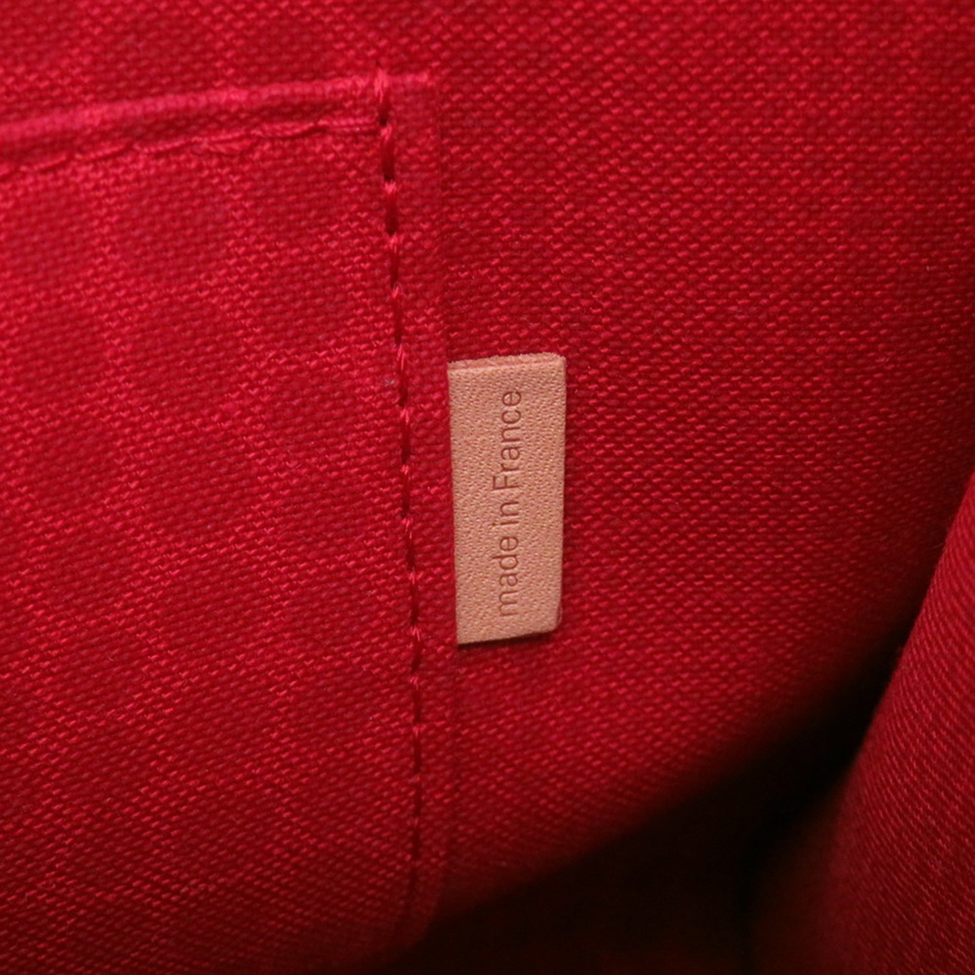 Louis Vuitton Monogram Red Color Monogram Tote Bag