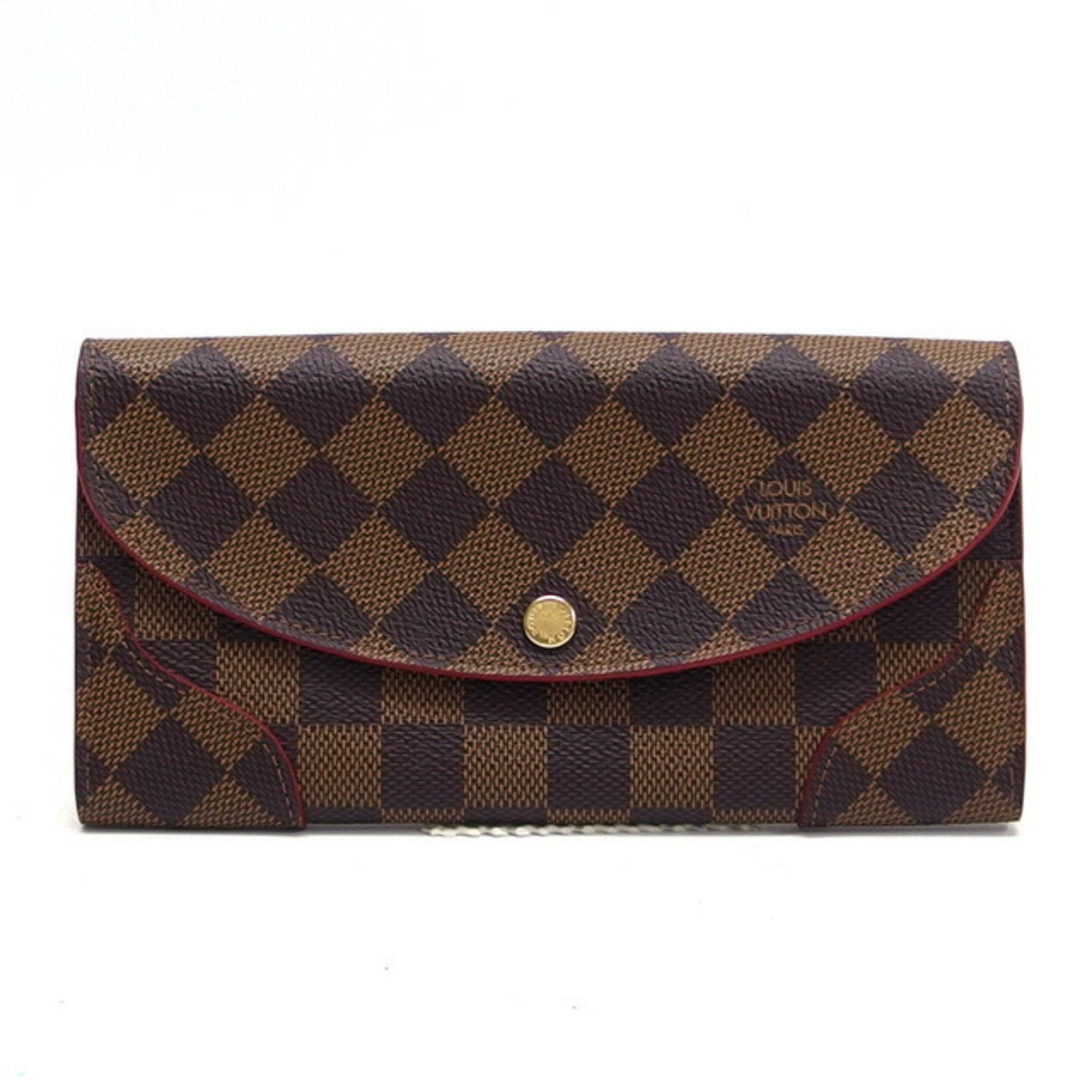 Louis Vuitton Cerise Damier Canvas Long Wallet