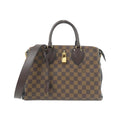 Louis Vuitton Black Ebene Coated Canvas Handbag