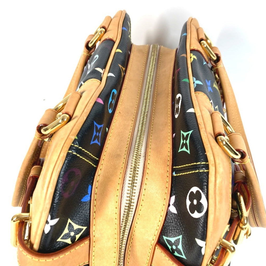 Louis Vuitton Monogram Multicolore Black Noir Monogram Multicolore Boston Bag Handbag Shoulder Bag