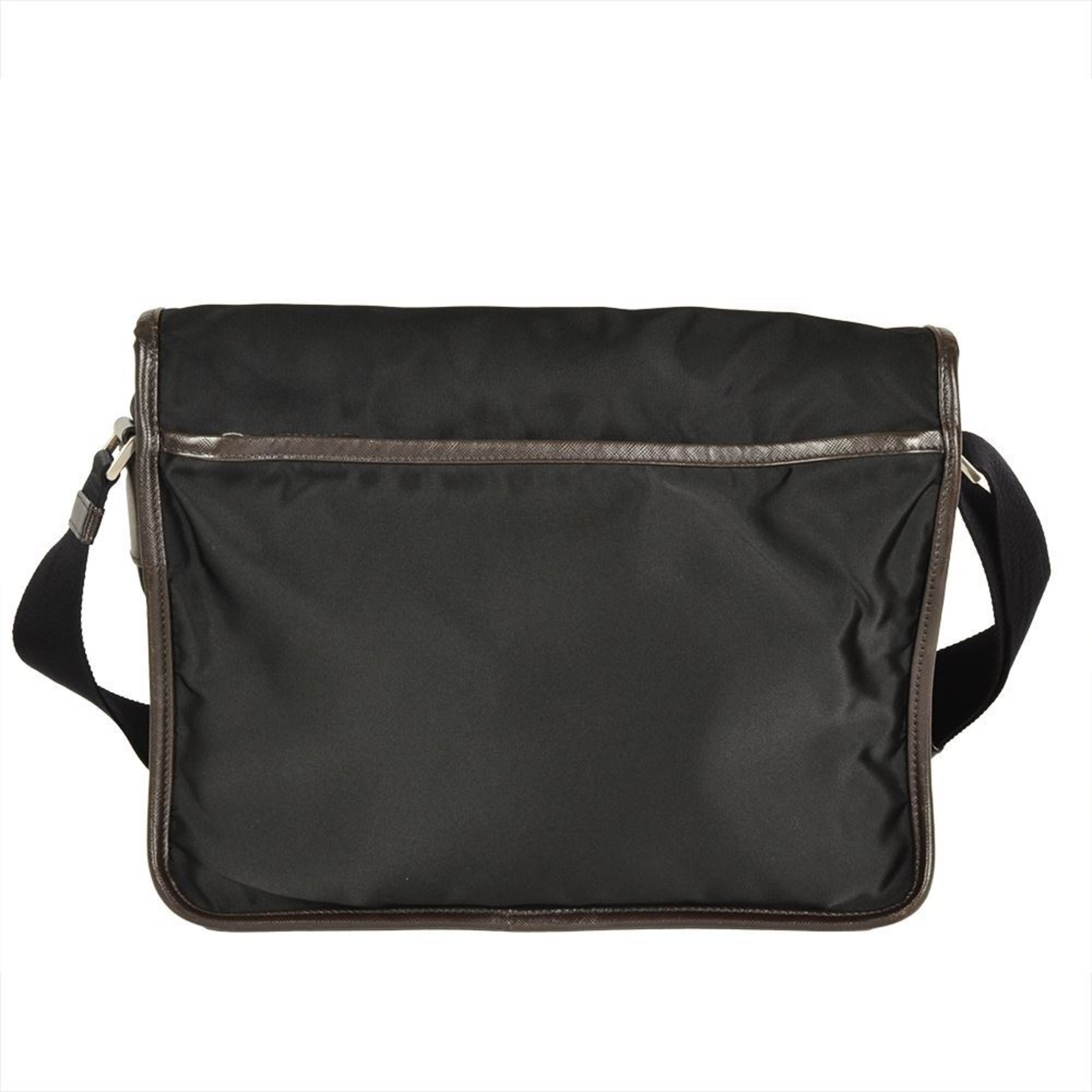 Prada Black Nylon Shoulder Bag