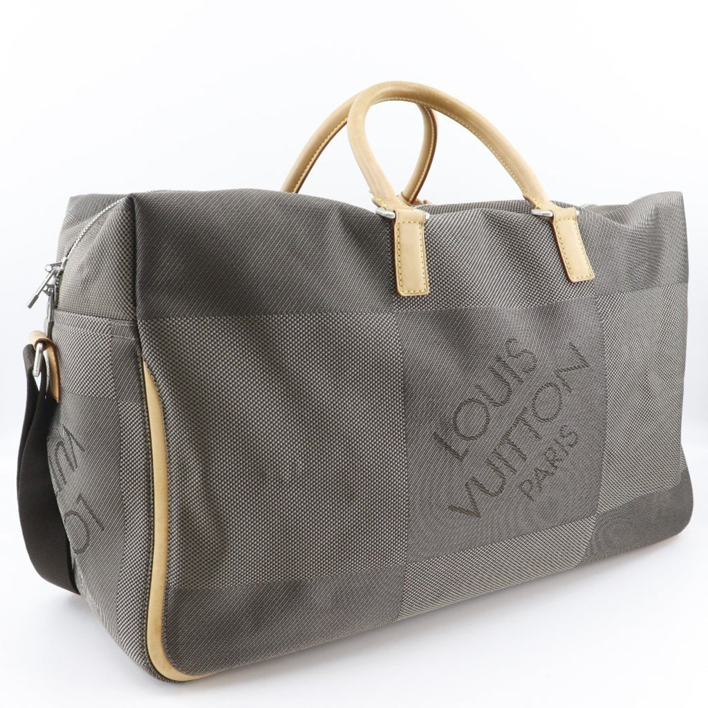 Louis Vuitton Brown Earth Damier Geant Boston Bag
