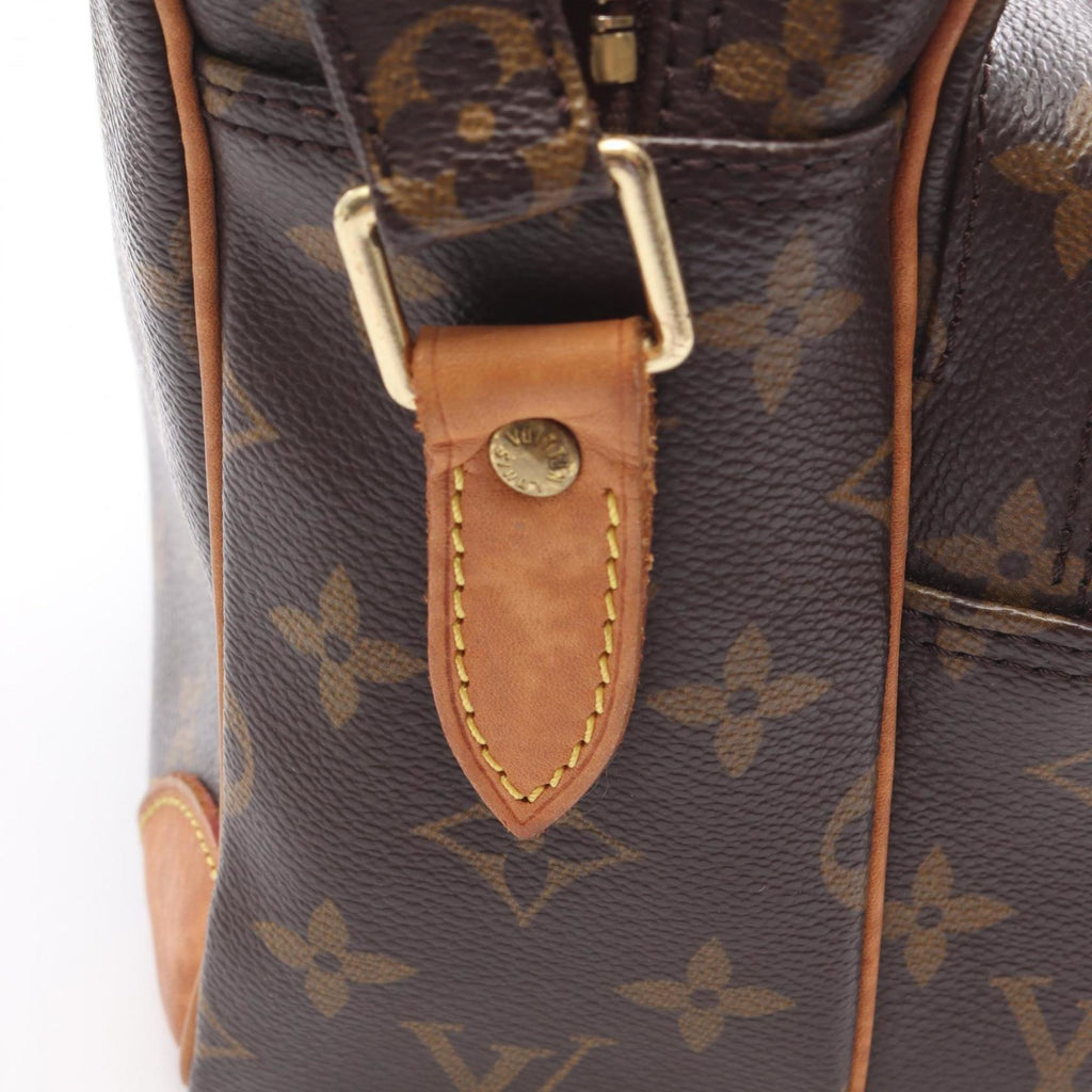 Louis Vuitton Brown Pvc Leather Shoulder Bag