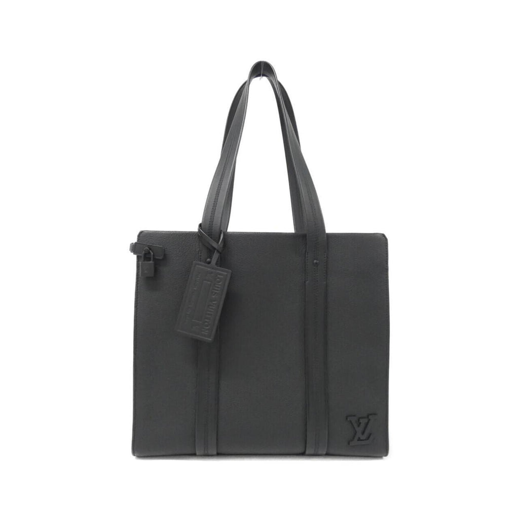 Louis Vuitton Black Leather Handbag