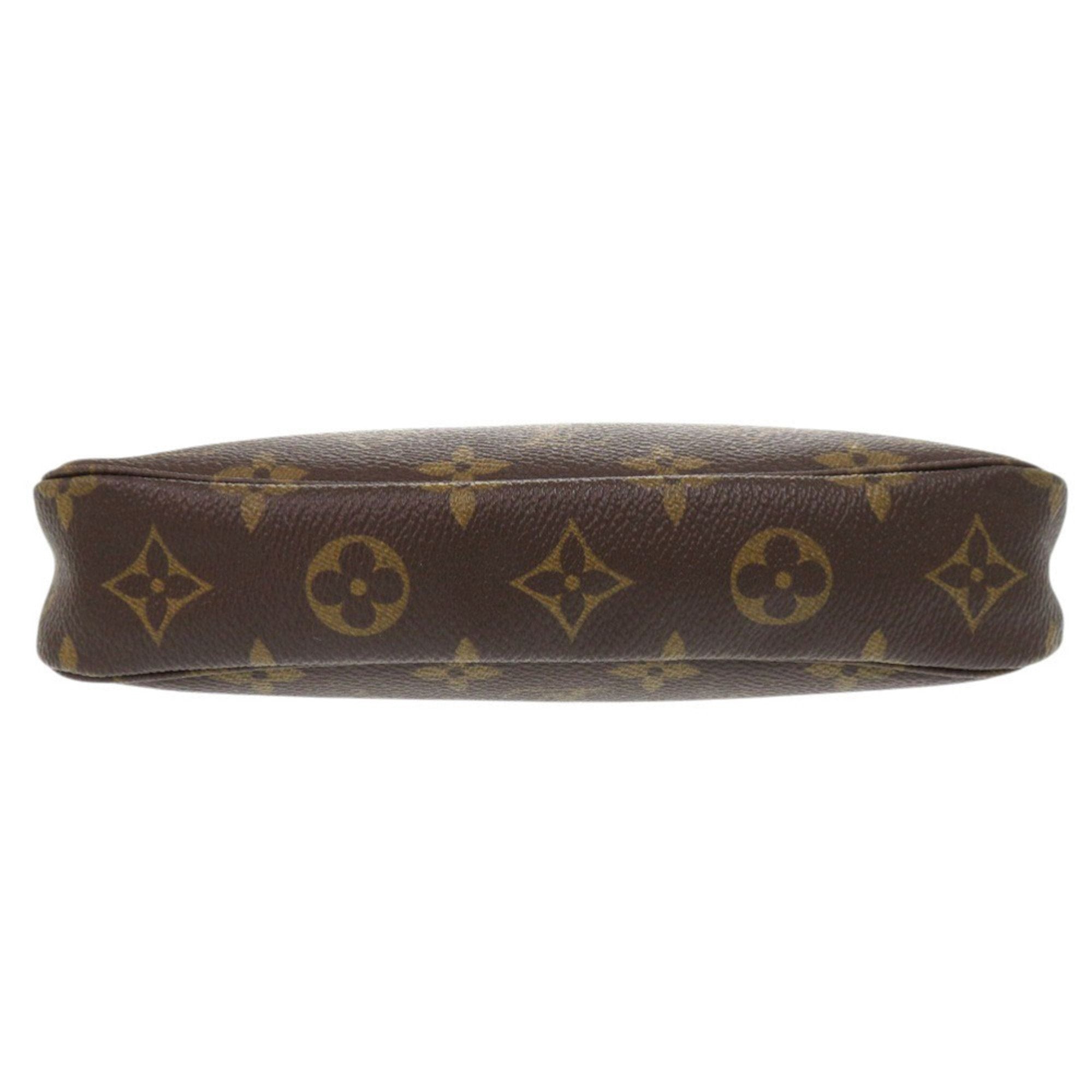 Louis Vuitton Brown Monogram Canvas Pochette Pouch
