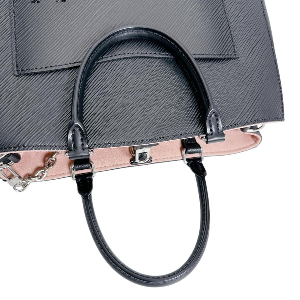 Louis Vuitton Black Epi Leather Handbag Pouch