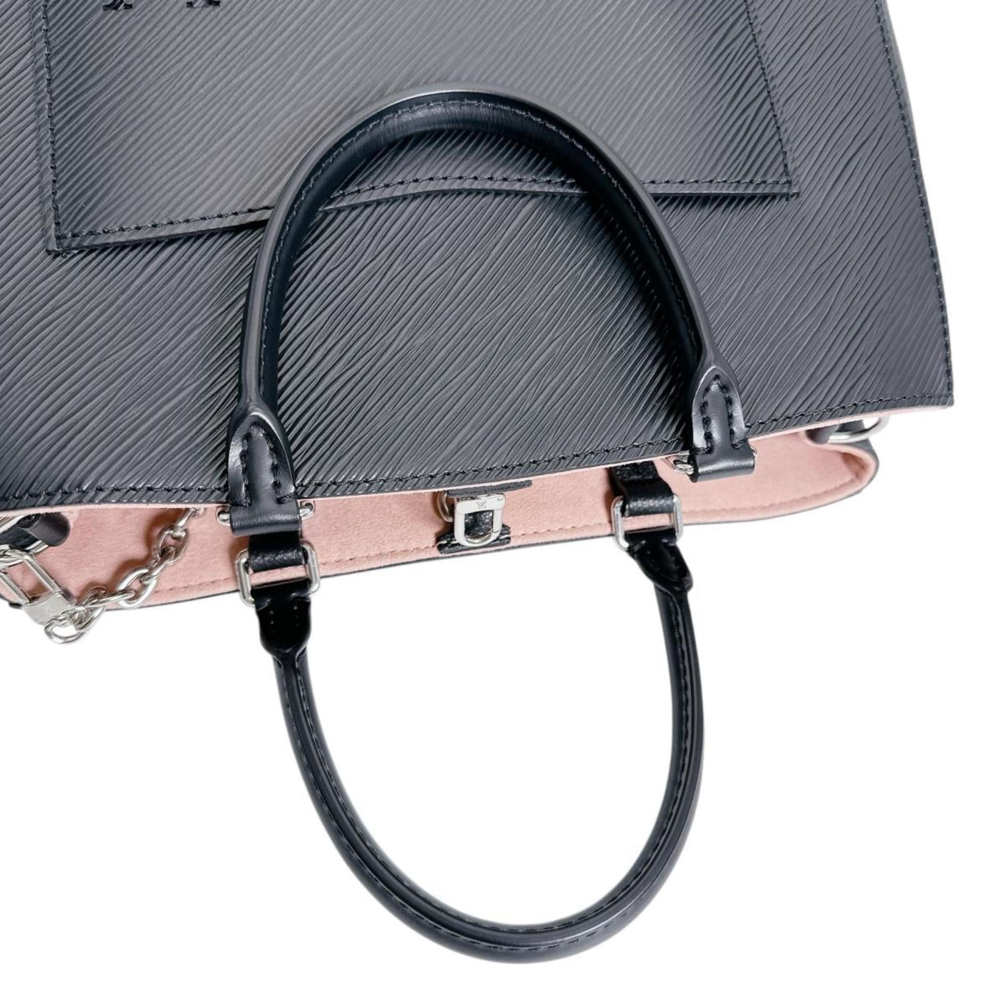 Louis Vuitton Black Epi Leather Handbag Pouch