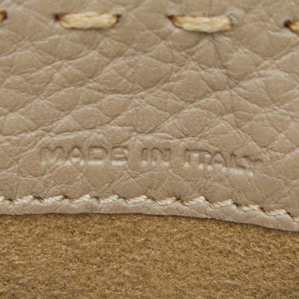Fendi Grayish Leather Coin Purse/Coin Case