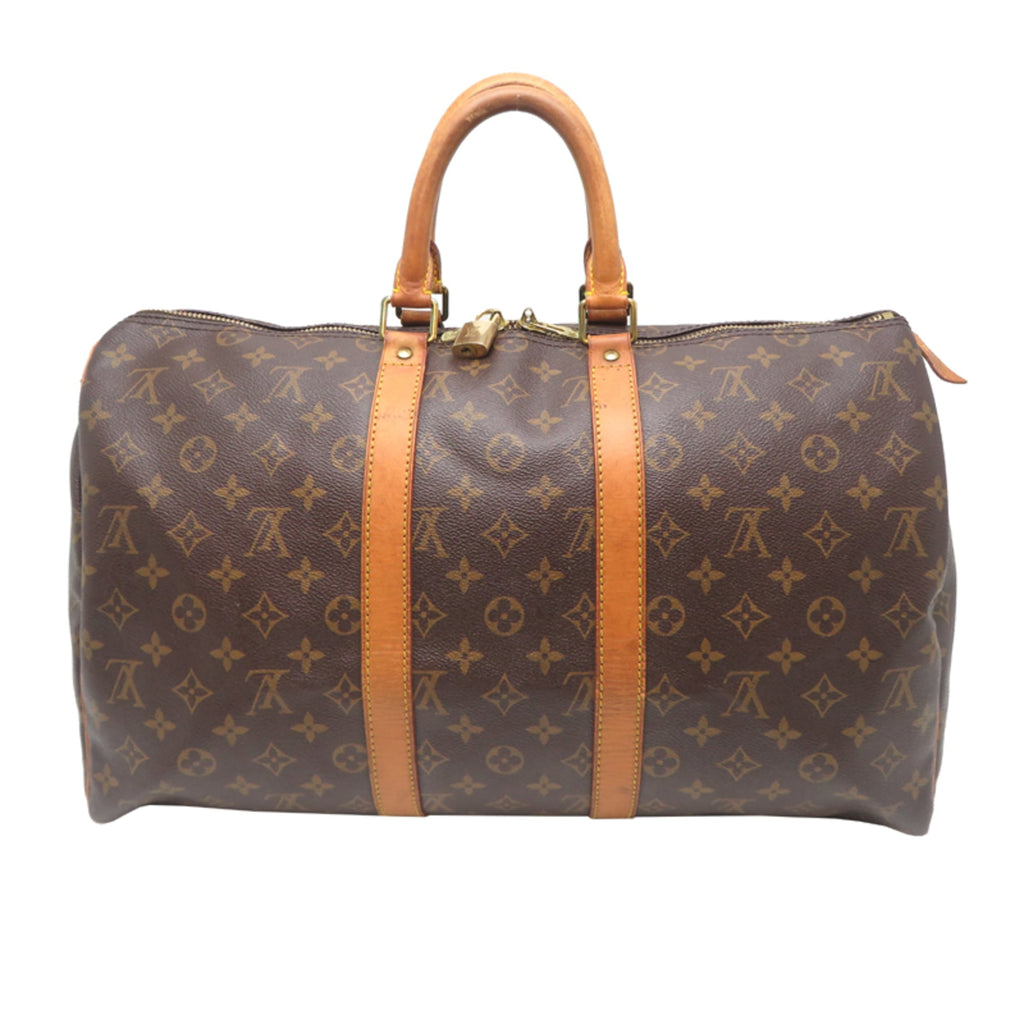 Louis Vuitton Brown Monogram Boston Bag