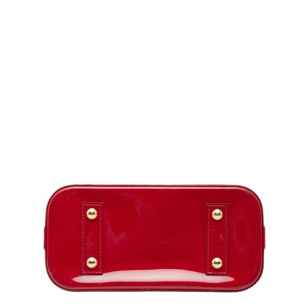 Louis Vuitton Pomme D'amour Red Color Patent Leather Handbag Shoulder Bag