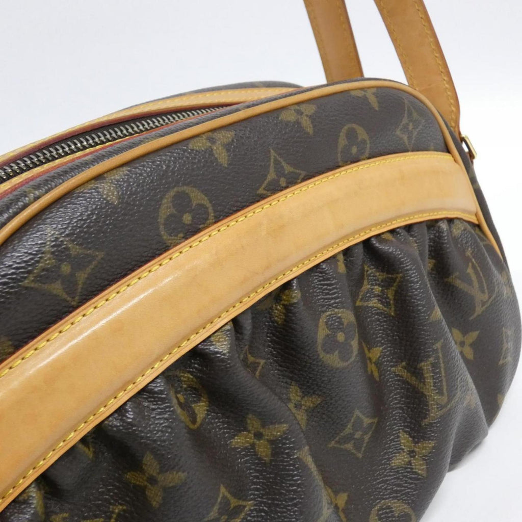 Louis Vuitton Marron Coated Canvas Shoulder Bag