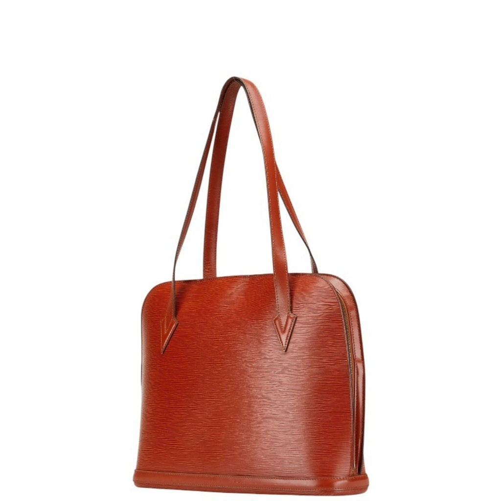Louis Vuitton Kenyan Brown Leather Shoulder Bag Tote Bag