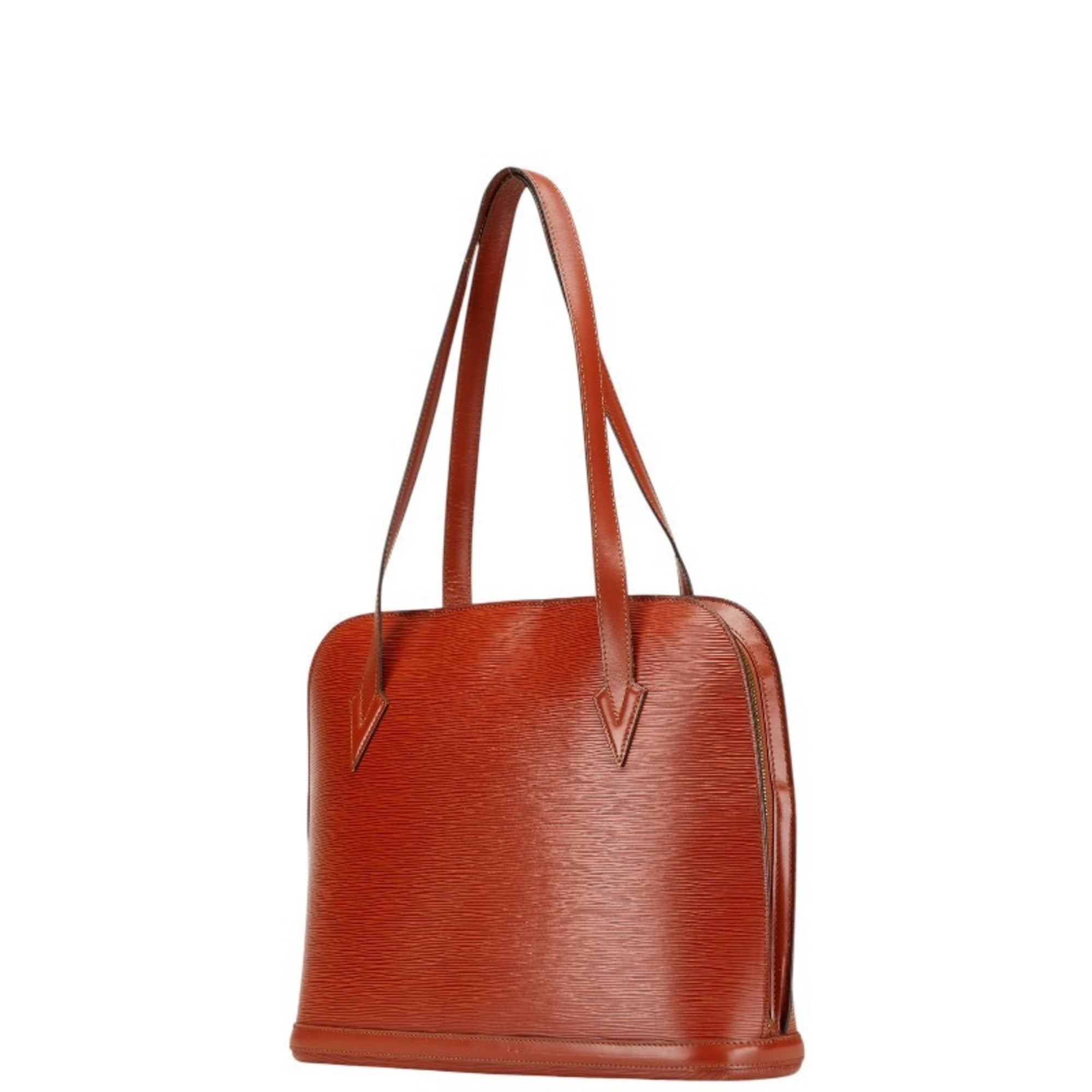 Louis Vuitton Kenyan Brown Leather Shoulder Bag Tote Bag