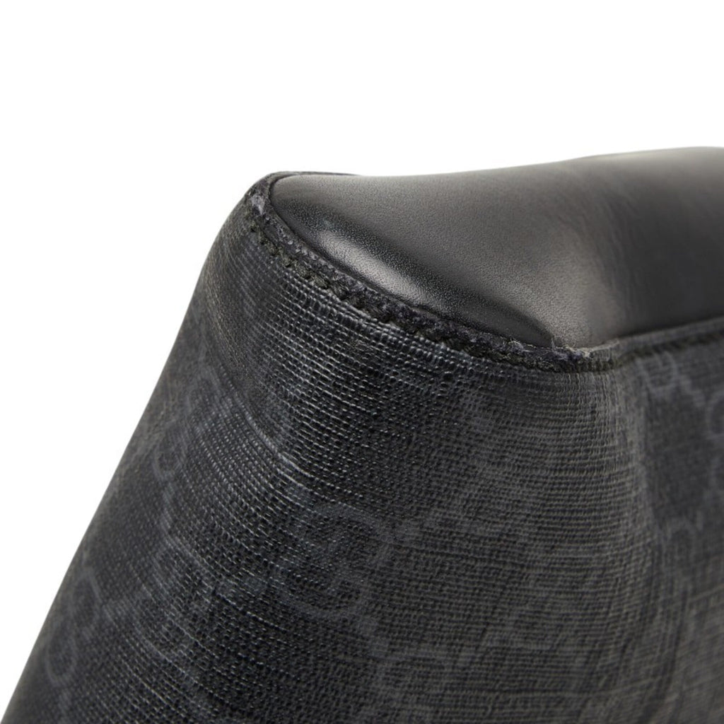 Gucci Black Pvc Leather Shoulder Bag (Pre-Owned)