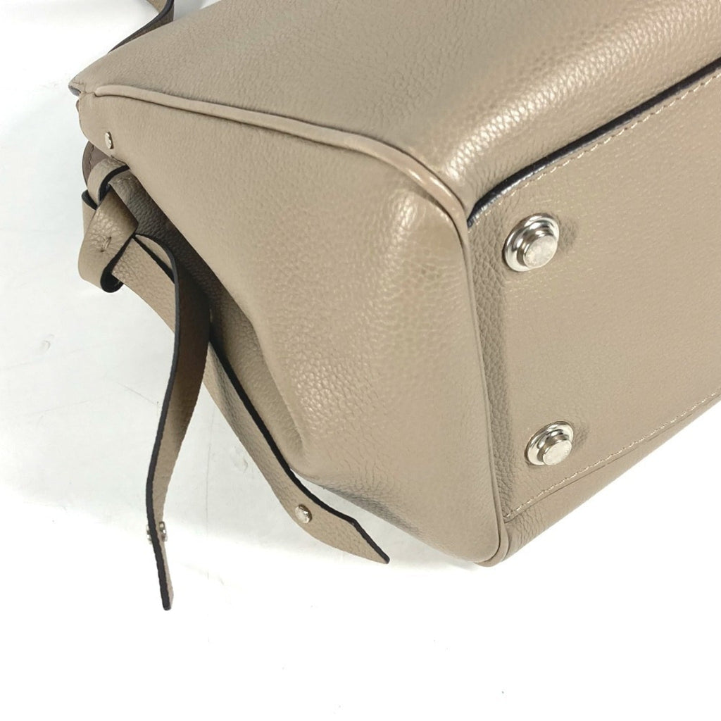 Louis Vuitton Gray Tourterelle Leather Handbag Shoulder Bag Tote Bag