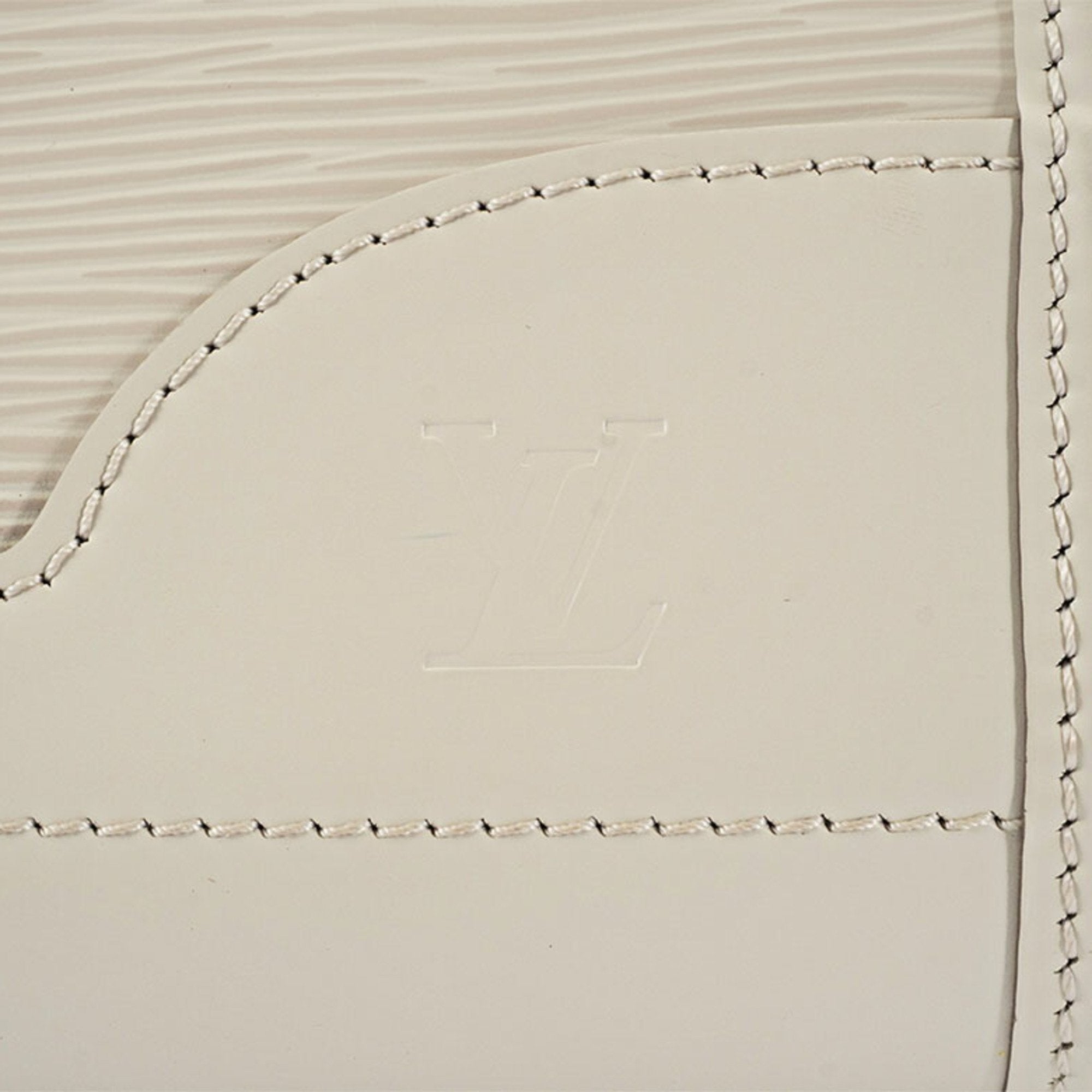 Louis Vuitton Lv Off White Epi Leather Handbag