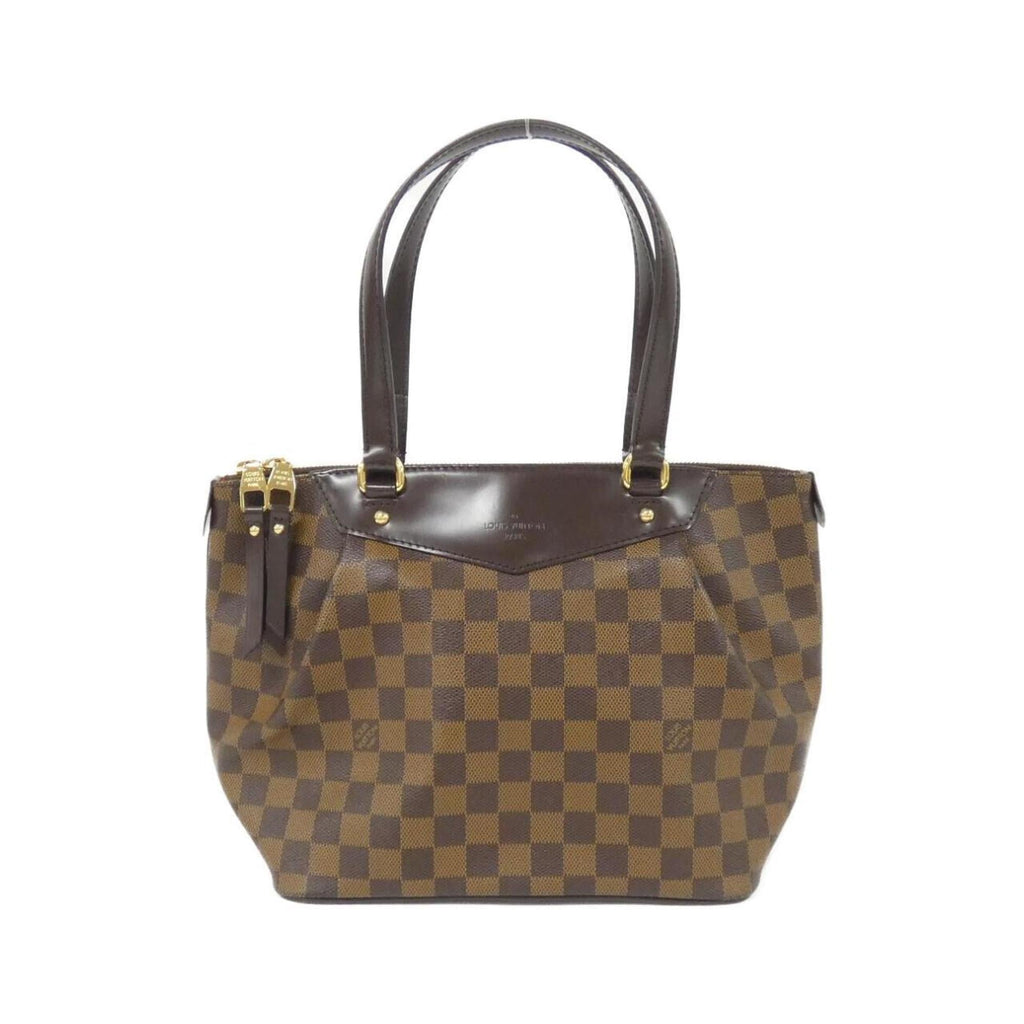 Louis Vuitton Ebene Coated Canvas Handbag