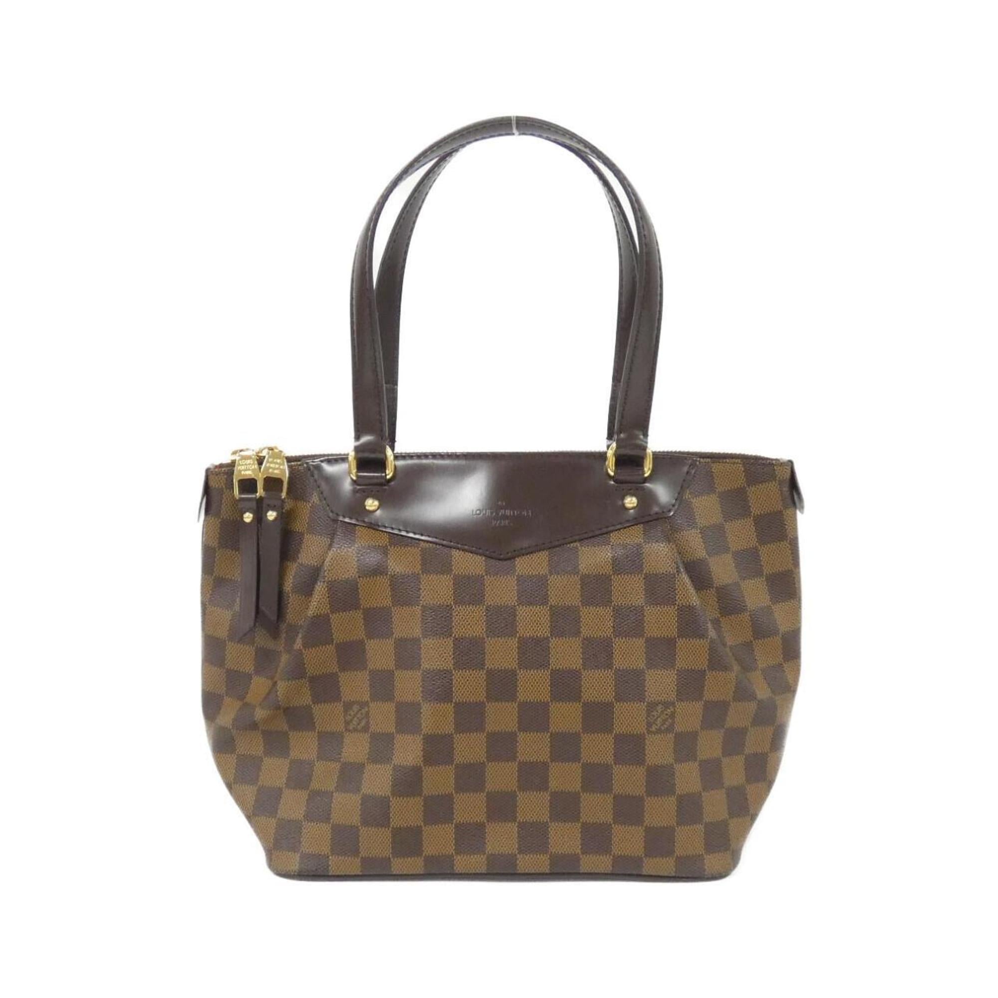 Louis Vuitton Ebene Coated Canvas Handbag