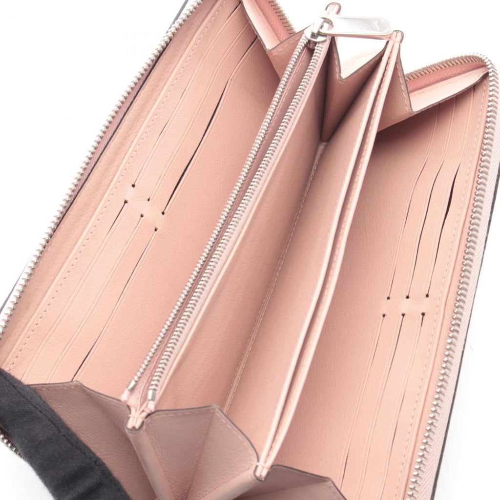 Louis Vuitton Magnolia Pink Mahina Leather Long Wallet