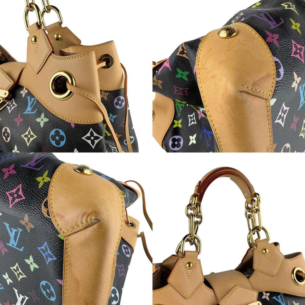 Louis Vuitton Multi-Color Noir Monogram Multicolore Handbag