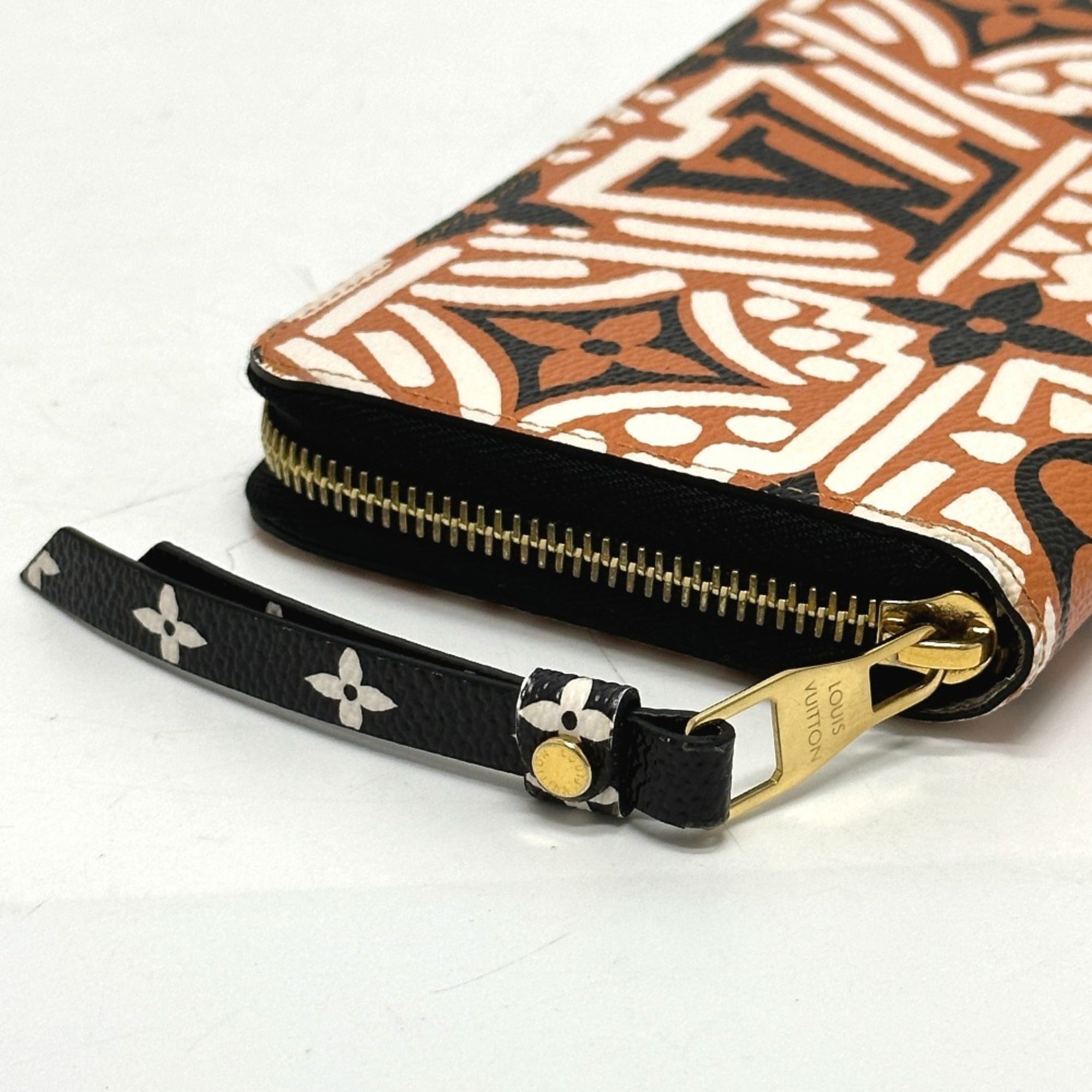 Louis Vuitton Monogram Graffiti Brown Monogram Long Wallet