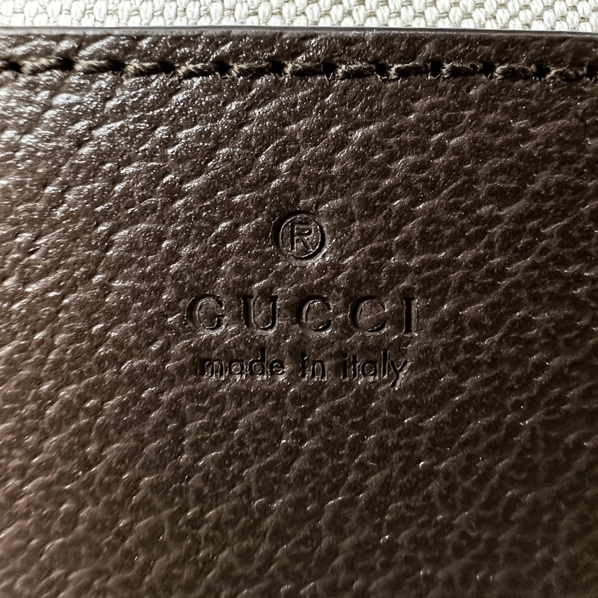 Gucci Brown Gg Supreme Shoulder Bag (Pre-Owned)