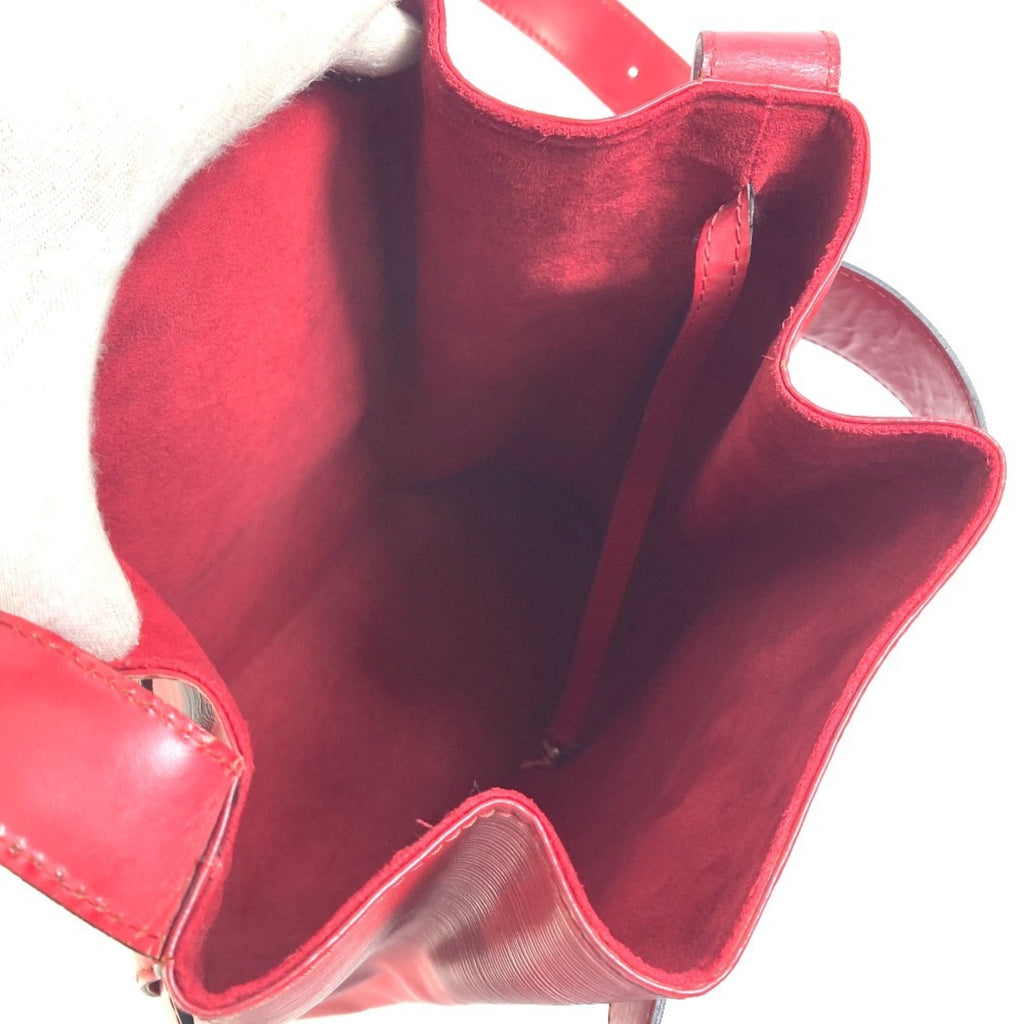 Louis Vuitton Epi Castilian Red Red Color Epi Leather Shoulder Bag