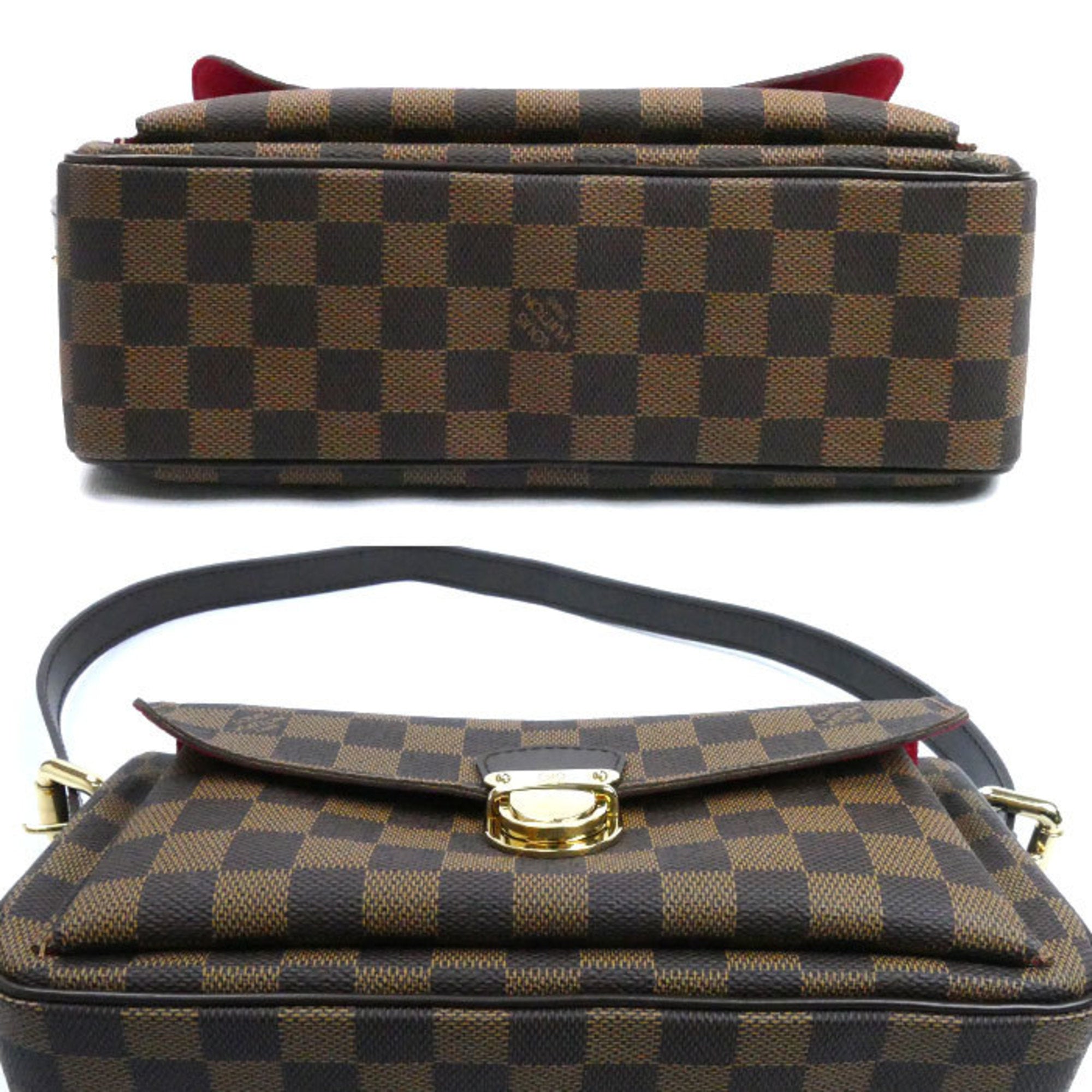 Louis Vuitton Brown Damier Canvas Shoulder Bag