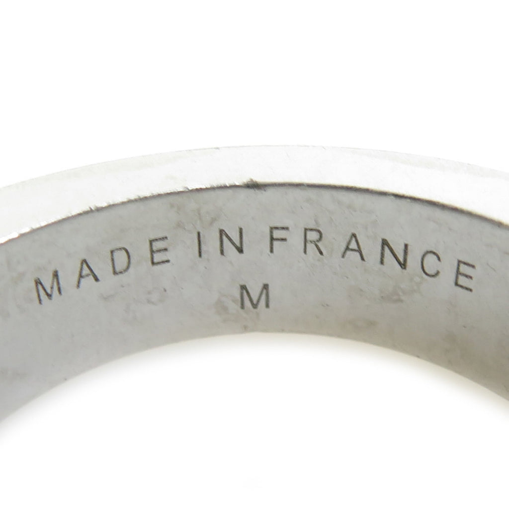 Louis Vuitton Silver Metal Band Ring