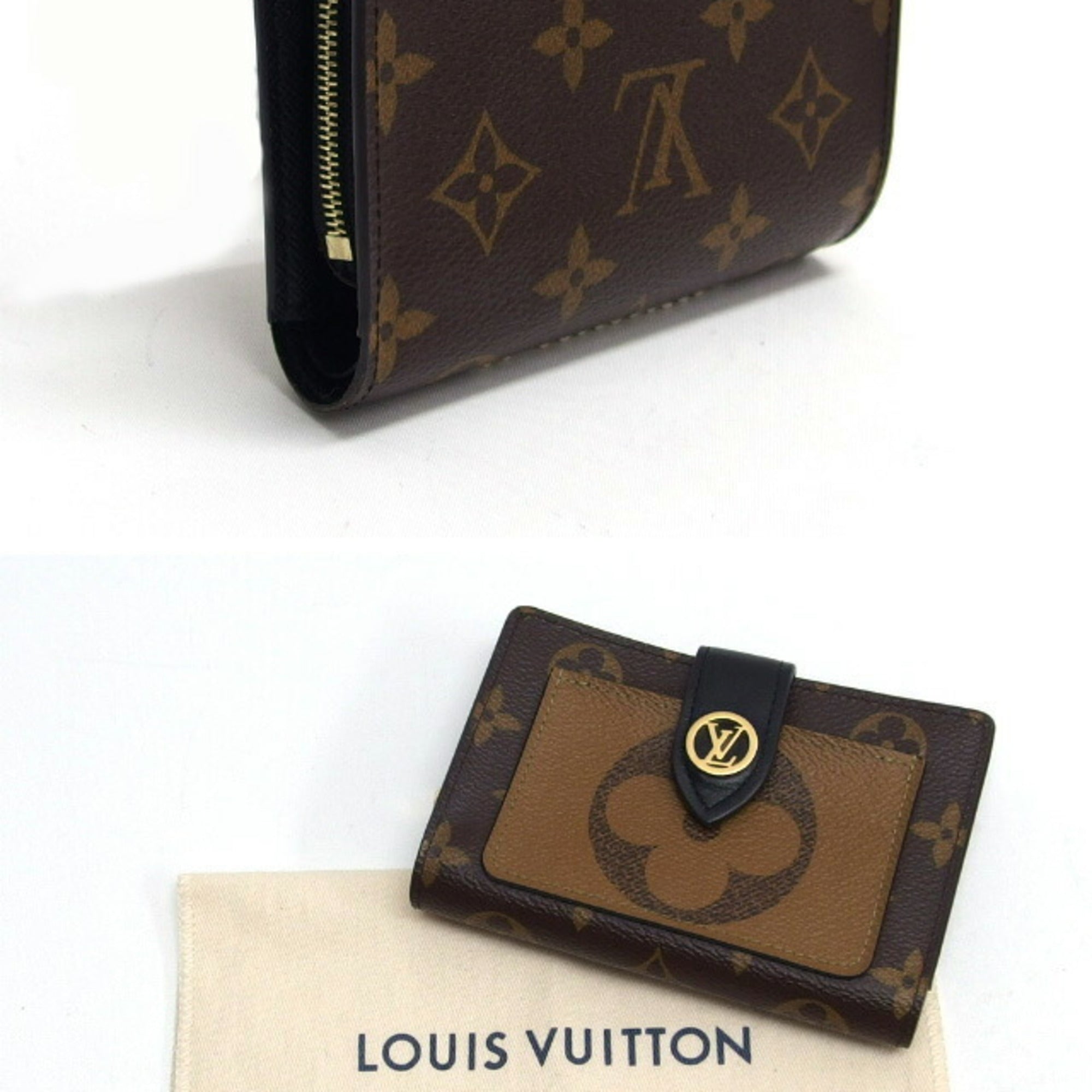 Louis Vuitton Monogram Reverse Galle Monogram Reverse Monogram Reverse Wallet