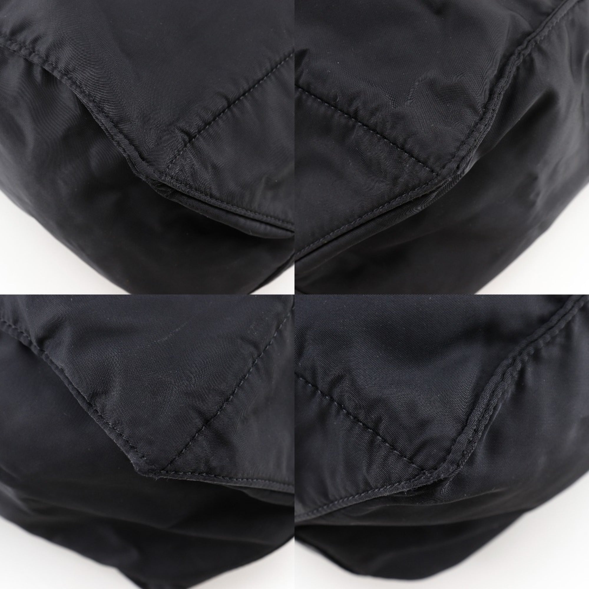 Prada Black Nylon Tote Bag