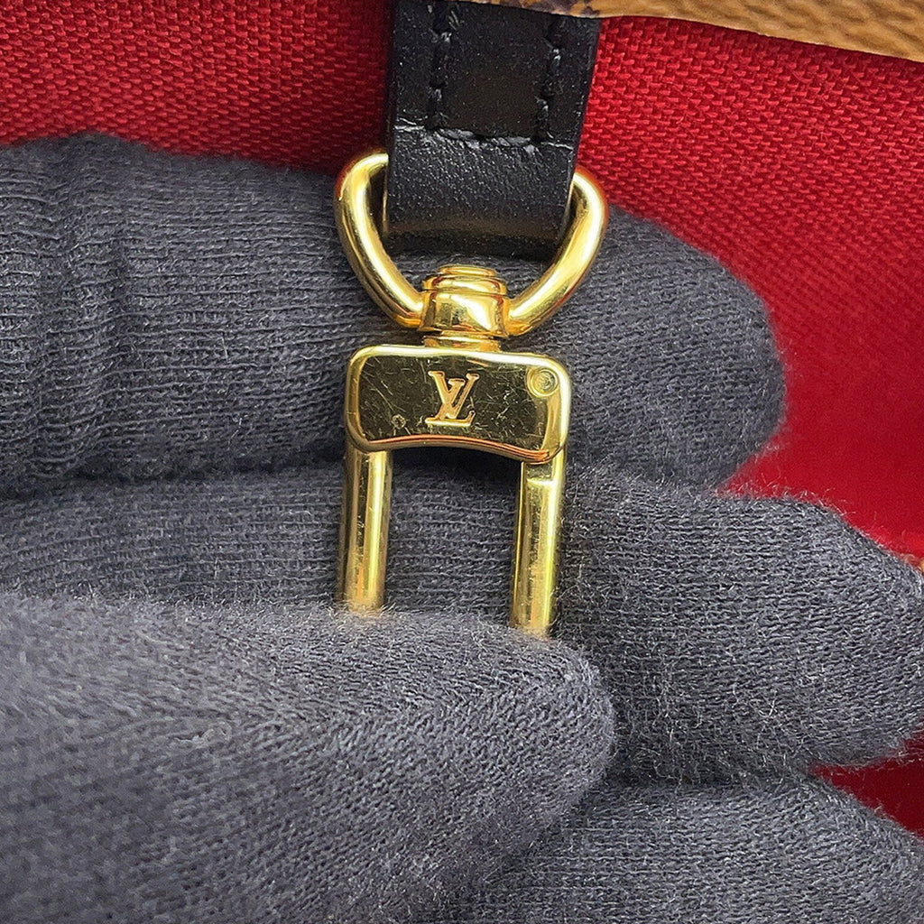 Louis Vuitton Monogram Reverse Red Color Monogram Reverse Handbag Shoulder Bag Tote Bag