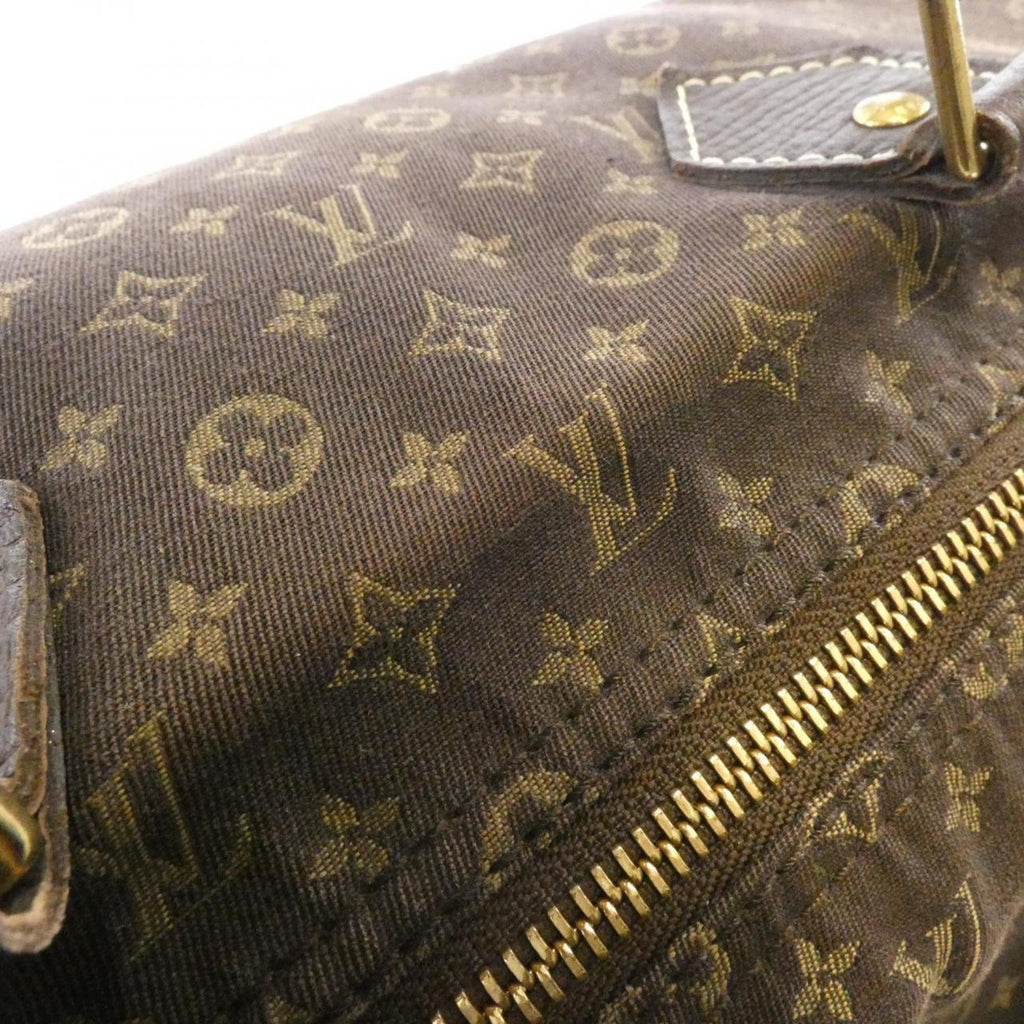 Louis Vuitton Monogram Mini Ebene Canvas Boston Bag