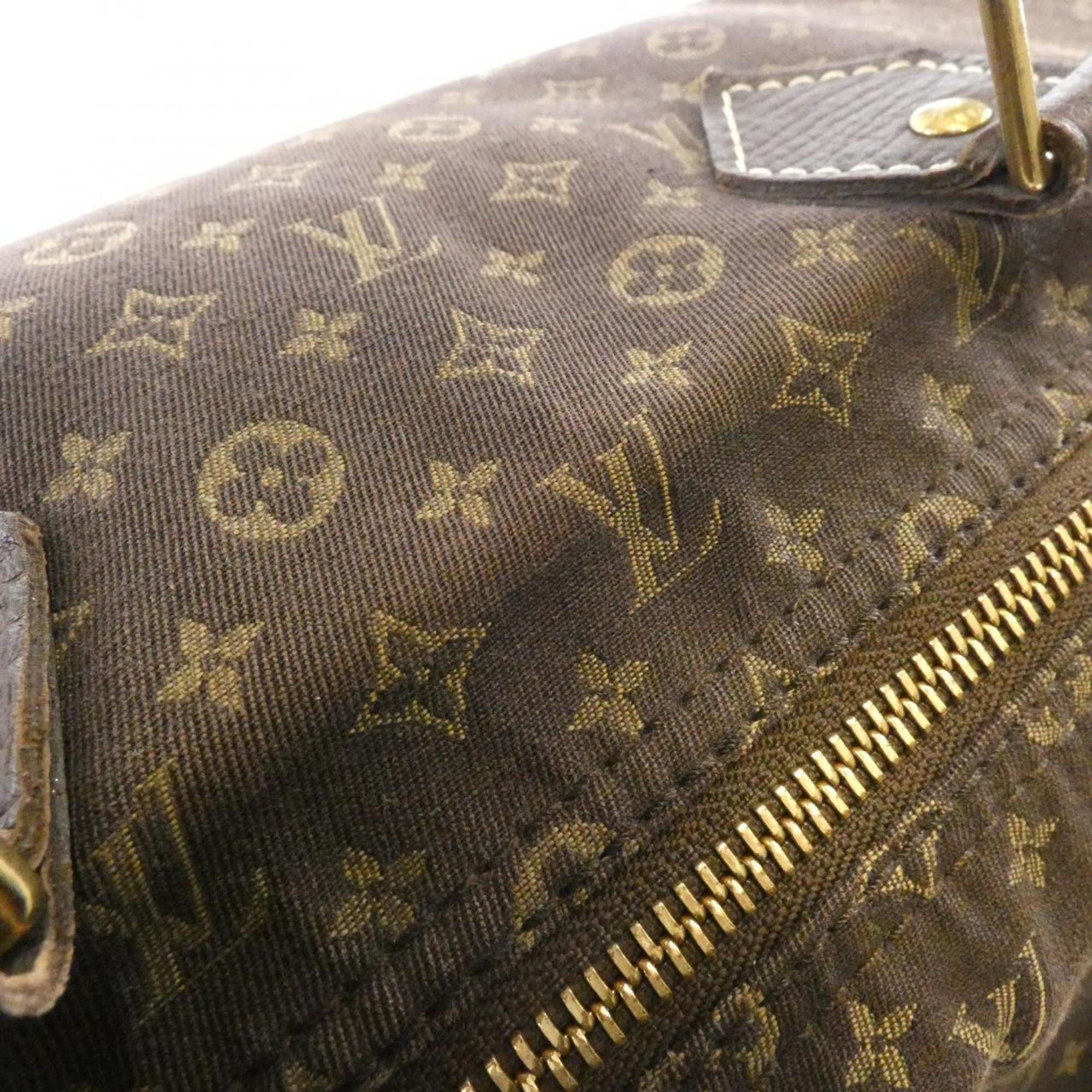 Louis Vuitton Monogram Mini Ebene Canvas Boston Bag