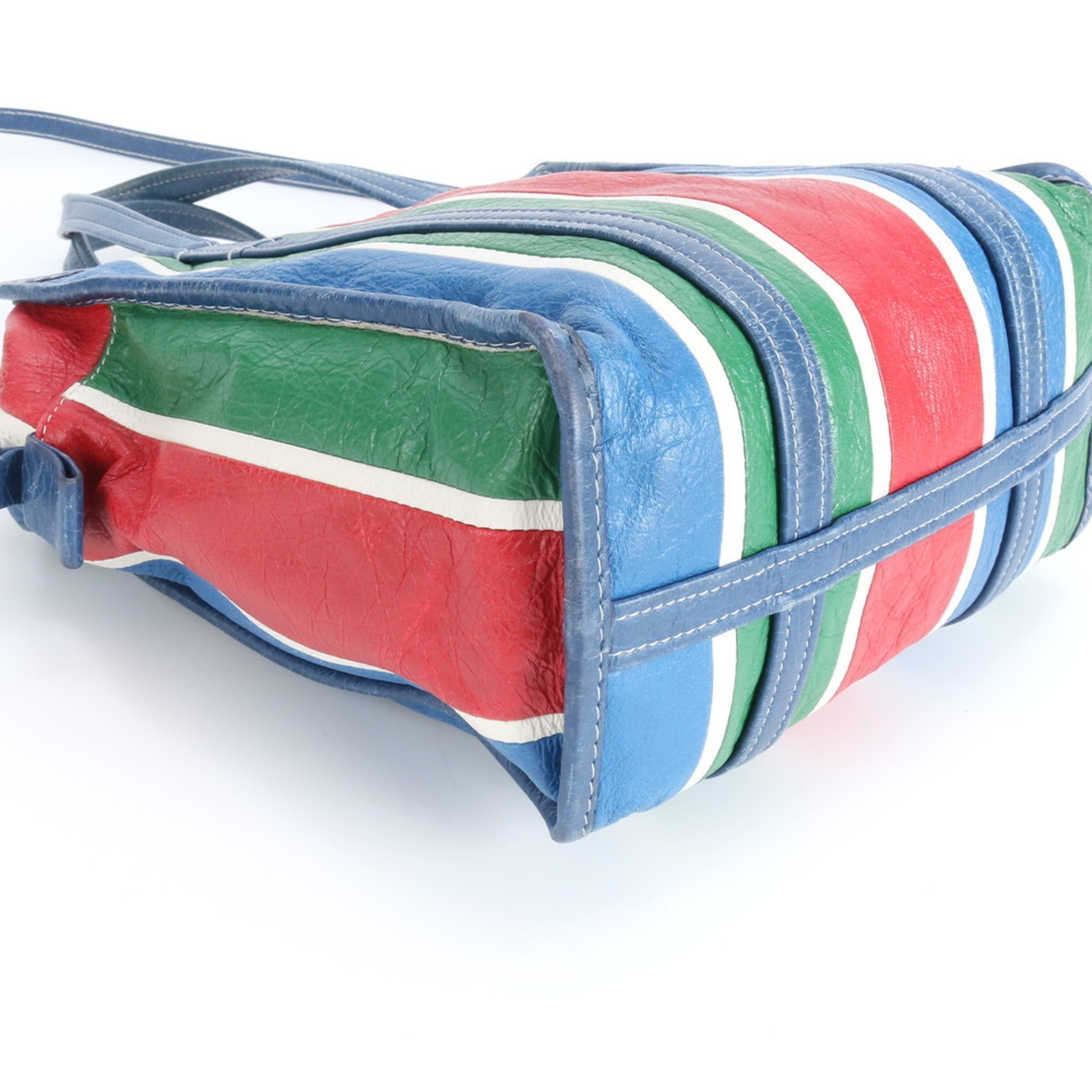 Balenciaga Multi-Color Leather Handbag Tote