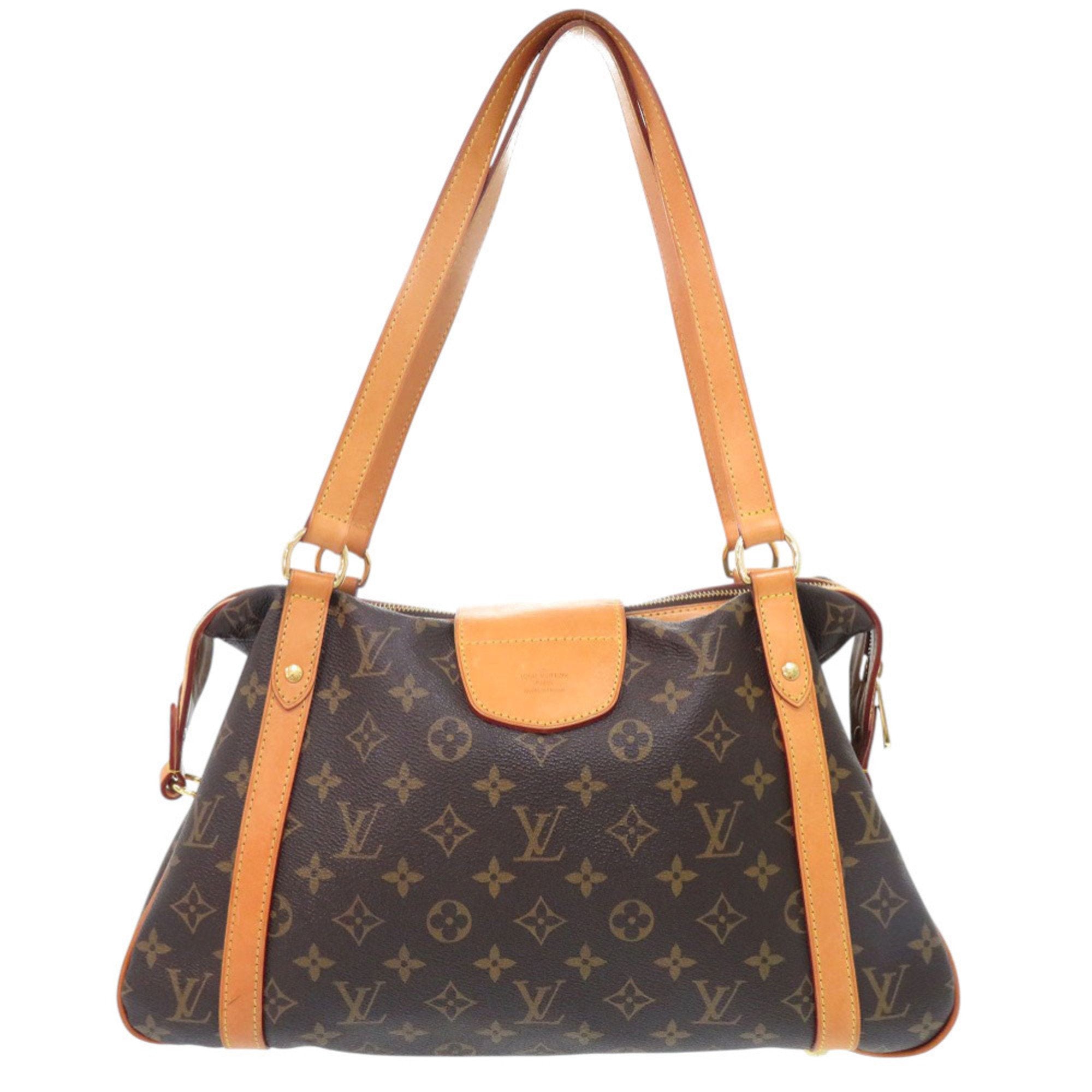 Louis Vuitton Brown Camel Monogram Monogram Tote Bag