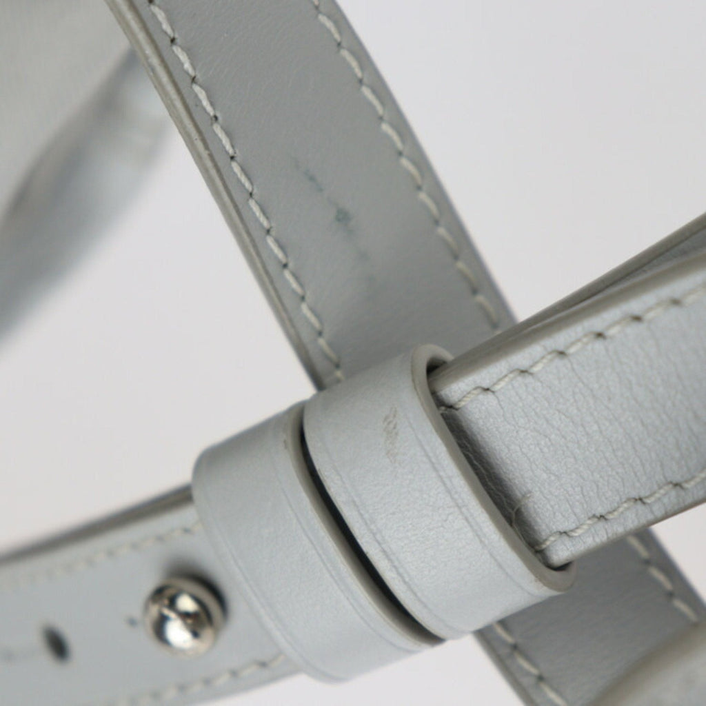 Louis Vuitton Gray White Pvc Leather Shoulder Bag