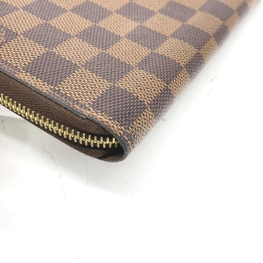 Louis Vuitton Brown Damier Canvas Long Wallet